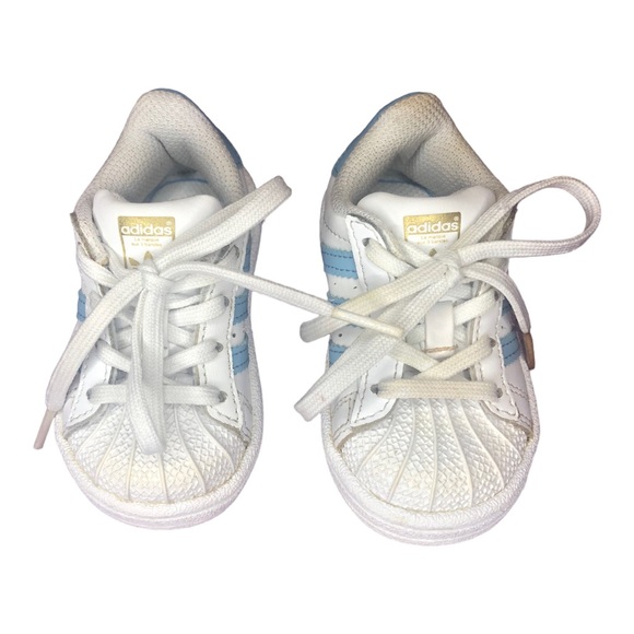 TODDLER ADIDAS SUPERSTAR SHELL Size 4K - Picture 5 of 8